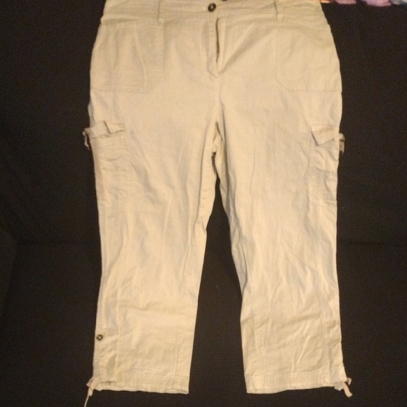 Cato Beige Mid-Rise Pants​​ - Picture 1 of 5
